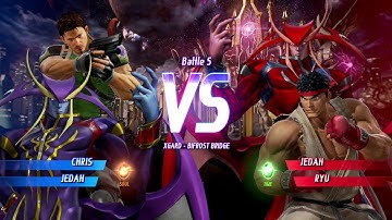 MARVEL VS. CAPCOM: INFINITE Chris Redfield,Jedah Requested Gameplay In Arcade Mode