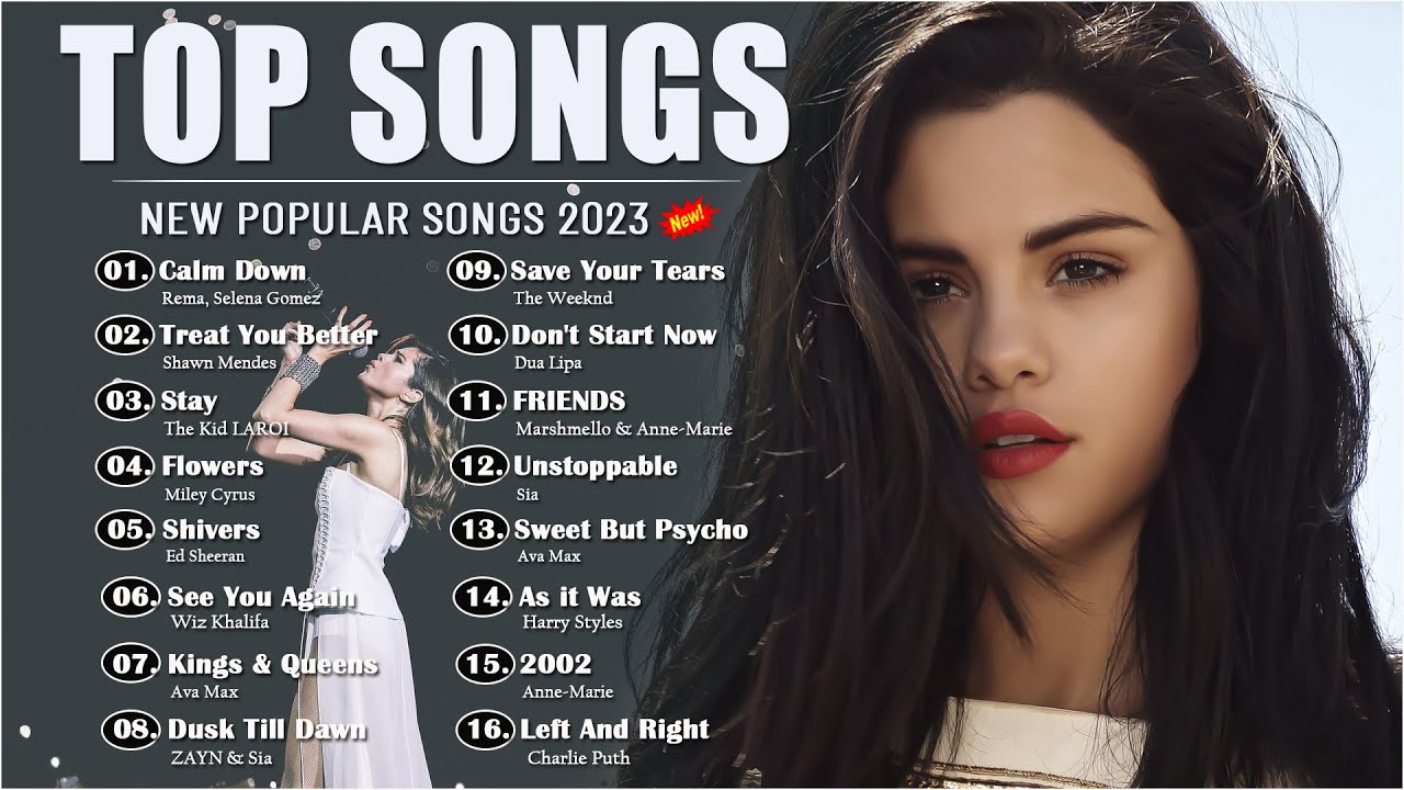 Топ популярные песни 2023. Топ песен 2023 года и их названия. Selena песни 2023. Топ песни 2023. Хиты лета 2023.