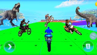 Superhero Tricky Bike Race -Andriodplay screenshot 3