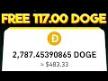 117.00 DOGE Received ■ BEST FREE DOGE MINING SITE || no minimum withdraw