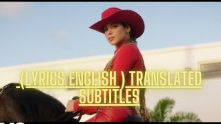 Shakira, Fuerza Regida - El Jefe  ( English Lyrics ) Translated Subtitles