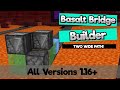 EASY Two wide Automatic Bridge Builder for the Nether!  All Versions Minecraft 1.16+