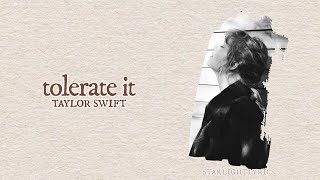 Taylor Swift - tolerate it (Lyric Video) HD