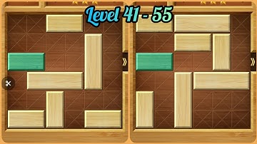 Move The Block : - Slide Puzzle - (Beginner Level 41 - 55) Gameplay #3