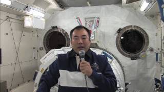 野口宇宙飛行士のISS紹介