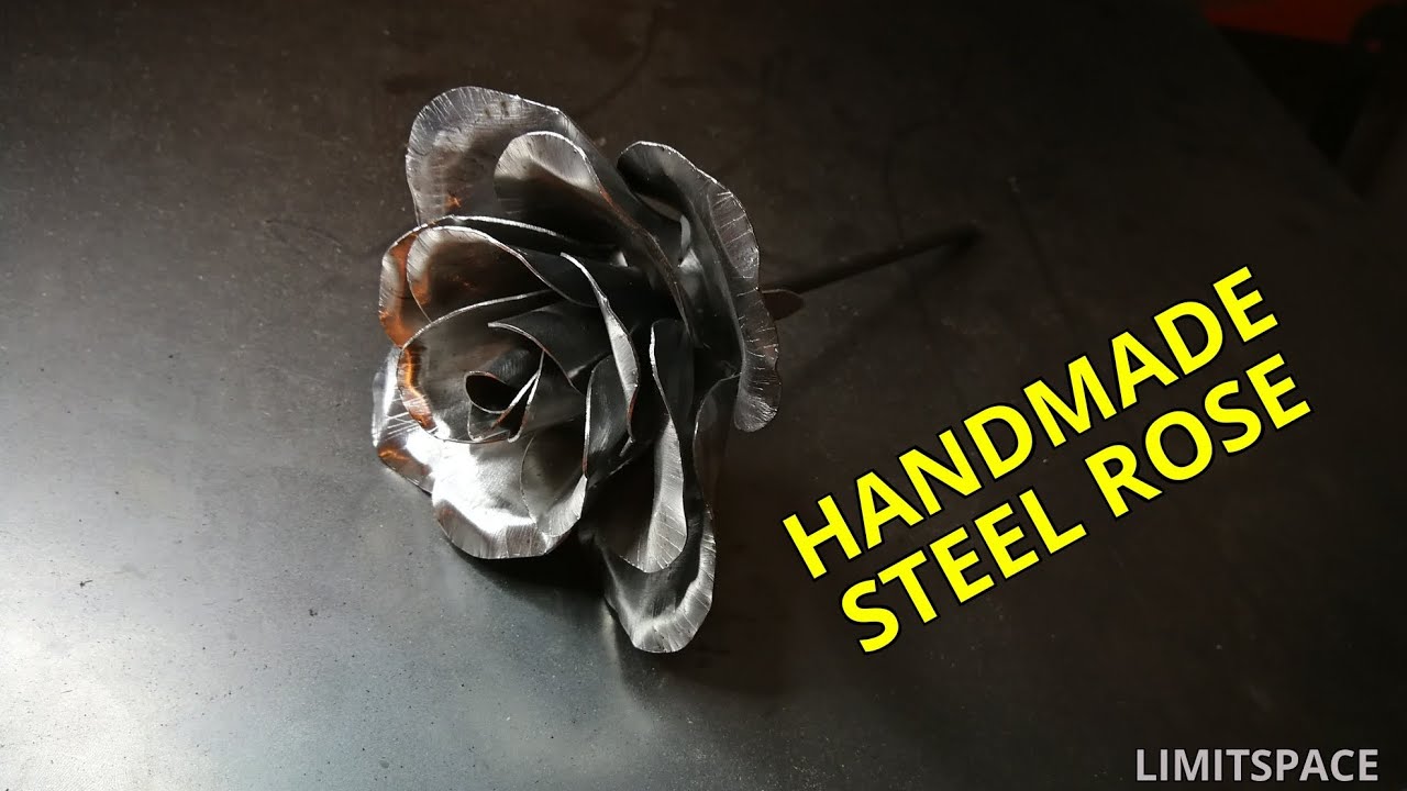 Stahlrose zum selbermachen🌹/DIY HOMEMADE STEEL ROSE🌹