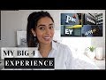 MY EXPERIENCE WORKING AT THE BIG 4? (risk consultant, audit, interview tips, pros & cons) | KPMG