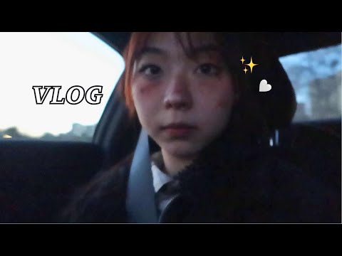 VLOG 03//平平淡淡的留学日常:D/万圣节第一次去trick or treat🎃