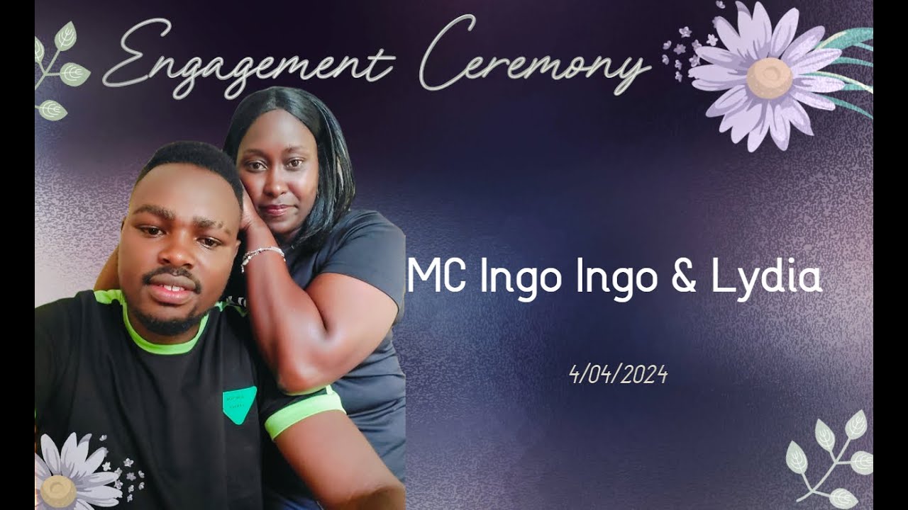 Mc Ingo Ingo and Lydia Engagement Ceremony