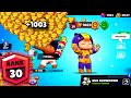 Noob Push Bea NONSTOP to 1000 trophies (Rank 30) - Brawl Stars Funny Moments #10