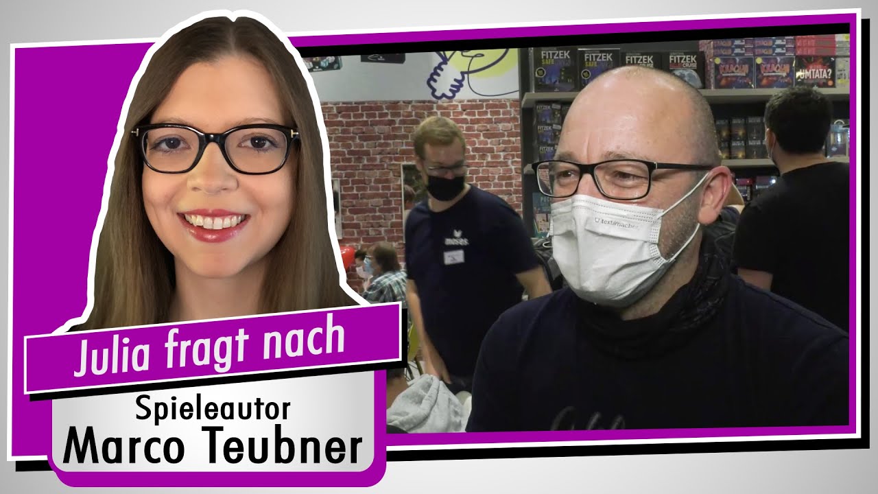 SPIEL 2021 - Marco Teubner im Interview - Spieleautor - Spiel doch mal!
