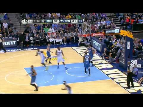 Minnesota Timberwolves Vs Denver Nuggets March 3 2014 NBA 2013 14 Season