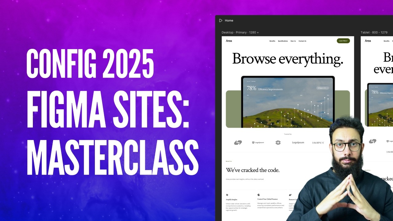 Figma Sites Masterclass (2025) – Full Tutorial & Deep Dive for ...