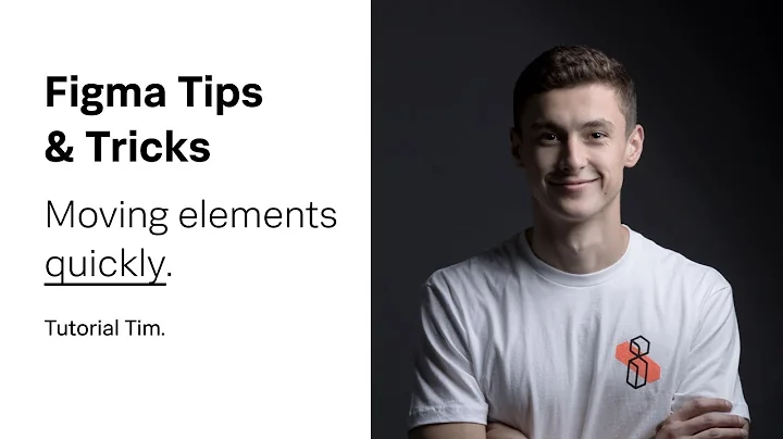 Figma Tips & Tricks: Moving elements quickly in your design