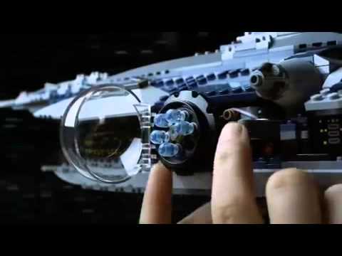 LEGO Star Wars - The Malevolence vs. Saesee Tiin's Jedi Starfighter rebels logo