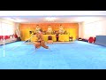 Shaolin kung fu  stock form  yin shou gun   erster grad schler