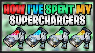 How I've Spent my Superchargers 2 YEARS LATER - Fortnite Save the World