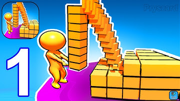 Fill Floor 3D - Gameplay Walkthrough Part 1 Tutorial New Game (iOS,Android)