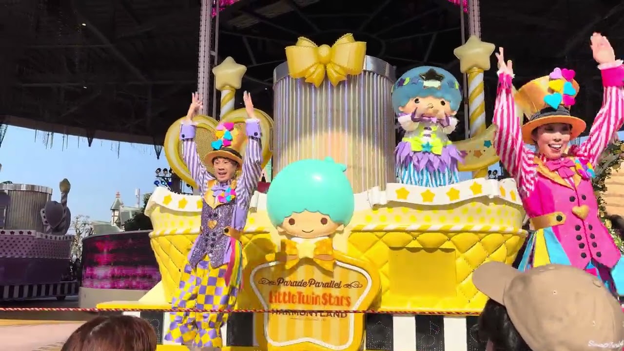 1/18サンリオハーモニーランドパレードパラレル4k動画