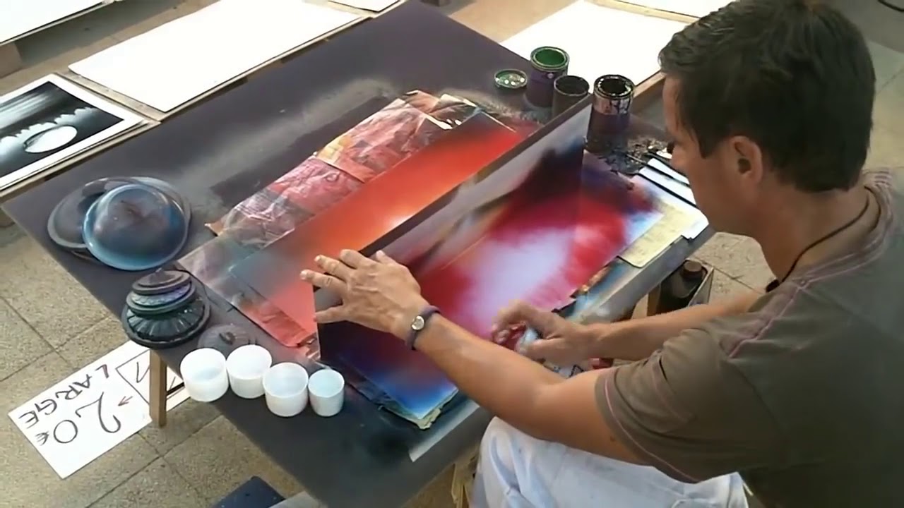 New York City Spray Paint Artist 3d/纽约市喷漆艺术家3d/ニューヨーク市スプレ YouTube
