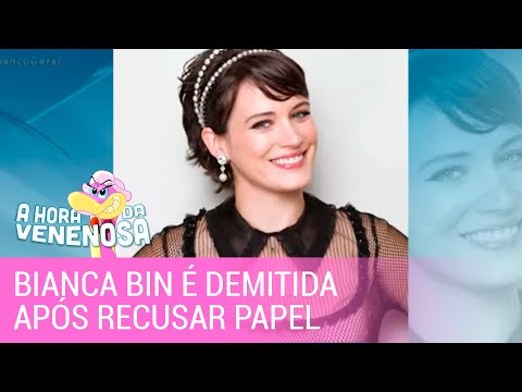 Bianca Bin é demitida após recusar papel em novela