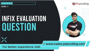 Infix Evaluation | Question