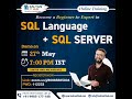 SQL Language with SQL Server - New Batch | Kalyan IT Hub