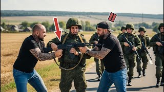 видео: Хулиганы хотели отобрать оружие у солдата, но получили урок от генерала картинка: Хулиганы хотели отобрать оружие у солдата, но получили урок от генерала