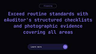 Deep Cleaning for Apartments Inspection with eAuditor Audits and inspections Update