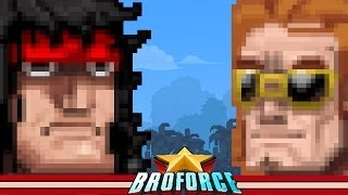 Two Bros Play Broforce (Featuring My Brother)