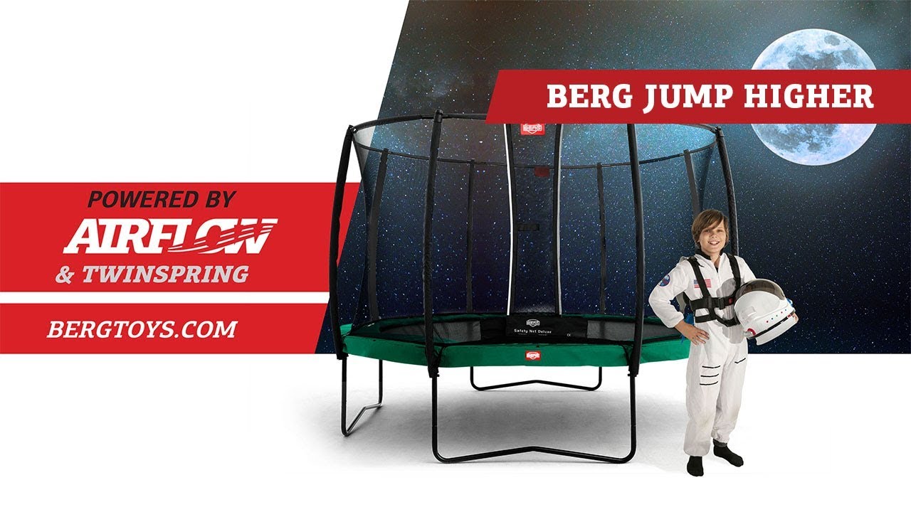 BERG Trampoline Jump Higher YouTube