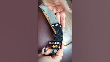 Reate EXO-K Gravity Karambit! 💯🤯 Rate it from 1-10! #shorts #knife #edc #diy #knives #fyp
