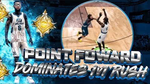 MY 99 Ovr POINT FORWARD  DOMINATED THE RUSH 1V1 EVENT IN NBA2K20! BEST JUMPSHOT & BUILD IN NBA 2K20