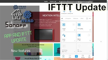 eWelink and IFTTT updates