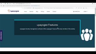 Member Login of society management software (For Demo Call @ 7420052020)