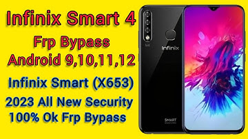 Infinix Smart 4 Android 9, 10, 11 Frp Bypass | Infinix (X653) All 2023 New Security 100% Ok
