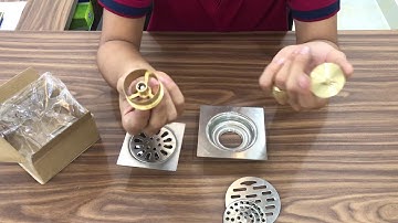 Phễu Thoát Sàn Inox 304 Chống Mùi Hôi, Chống Tràn, Ngăn Côn Trùng