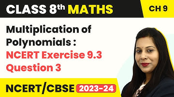 Algebraic Expressions and Identities - NCERT Exercise 9.3 Question 3 | Class 8 Maths Chapter 9