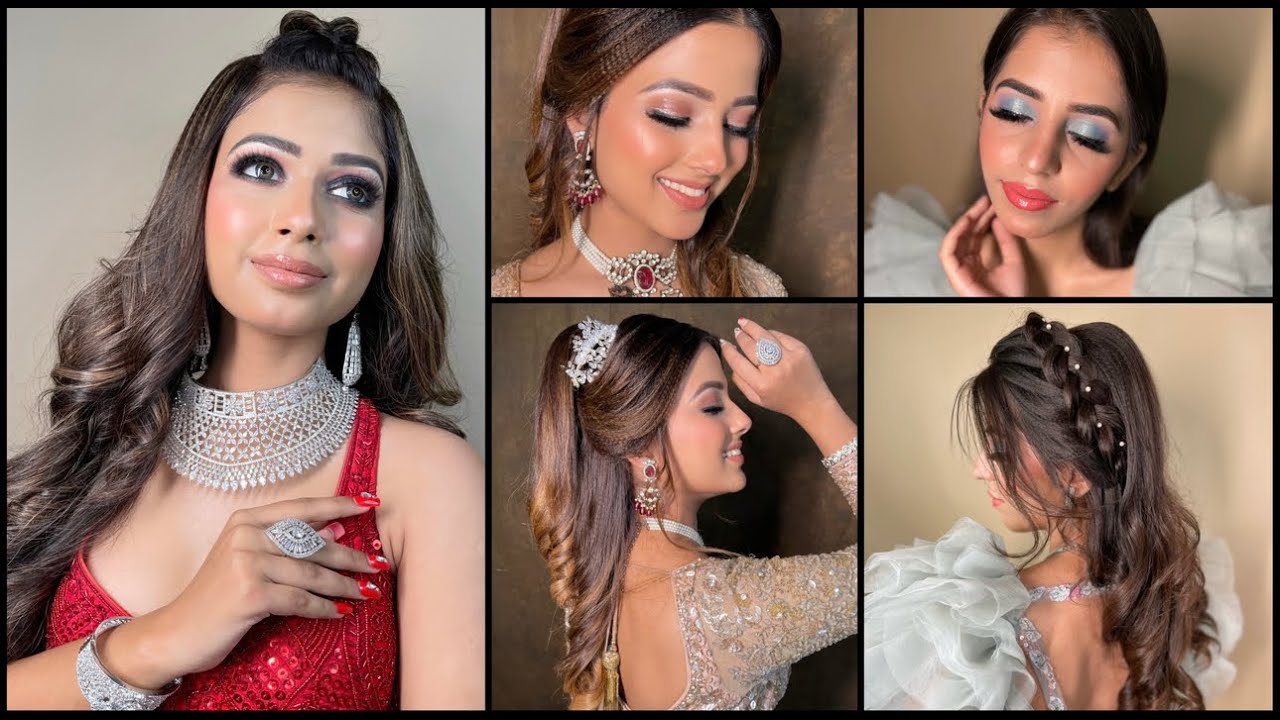 3 MAKEUP & HAIRSTYLES | 3 COMPLETE LOOKS | ROKA/ENGAGEMENT/BRIDAL LOOKS | MAKEUP&HAIRSTYLE TUTORIAL