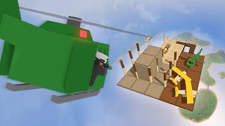 How We Found a FULL VANILLA SKYBASE (Unturned Survival)