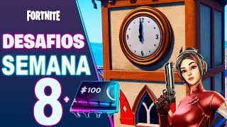 Todos Los Desafíos De La Semana 8 Fortbyte Secreto Temporada 9 Fortnite Battle Royale