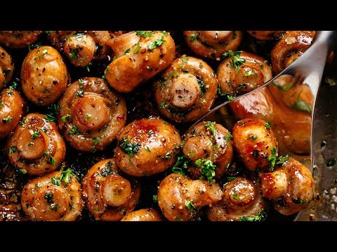 Video: Champignons With Garlic And Herbs - A Step By Step Recipe With A Photo