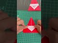 พับกระดาษซานต้าคลอส Origami Santa Claus