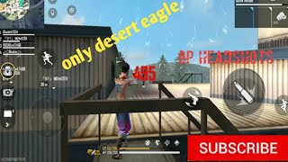 only desert eagle challenge in FREE FIRE