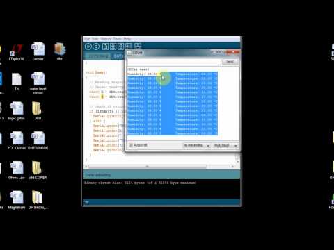 ტემპერატურის სენსორი და არდუინო