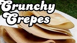 Resep Cara Membuat Kue Crepe Renyah| Crunchy Crepes Recipe - Durasi: 5.18. 