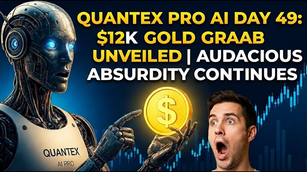 Quantex Pro AI Day 49: $12K Gold Grab Unveiled profit 🔥 - YouTube