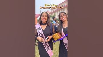 Freshers party 2024❤️ (Invertis university) #song #newsong #bollywood #trandingshorts #minivlog