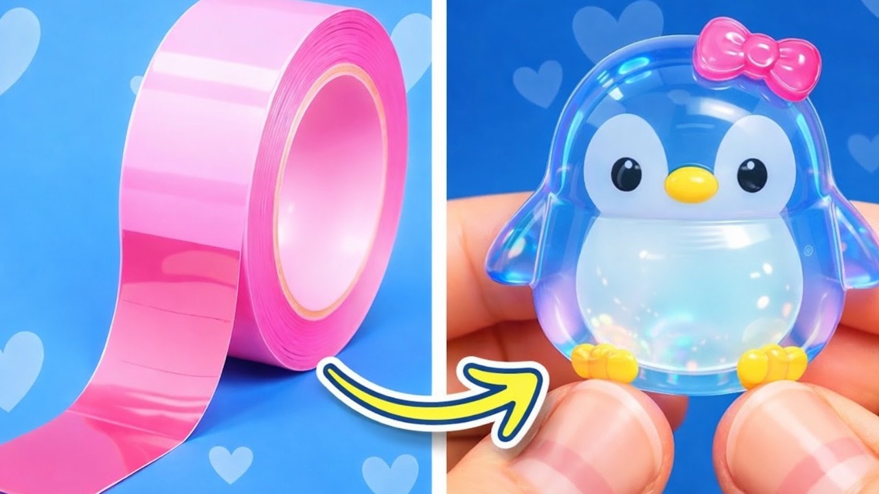 Manualidades Innovadoras con Cinta Nano  ¡Proyectos Caseros para Estudiantes! Ideas con Resina Epoxi