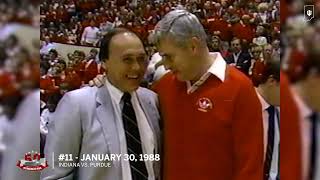 50 Years of Simon Skjodt Assembly Hall Celebration: Game #11 - January 30, 1988